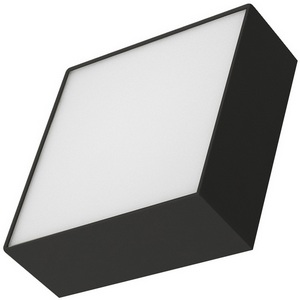 Потолочный светильник накладной светодиодный 1000 лм LED прямоугольный SP-QUADRO-S175x175-16W Warm3000 (BK, 120 deg, 230V) (Arlight, IP40 Металл) 034783