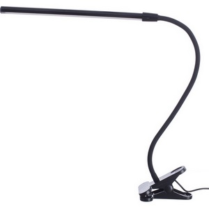 Настольная лампа светодиодная на прищепке для школьника Arte Lamp Conference A1106LT-1BK