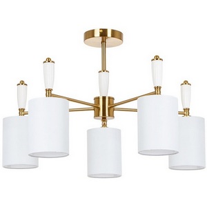 Потолочная люстра на штанге Arte Lamp Waverley A4102PL-5PB