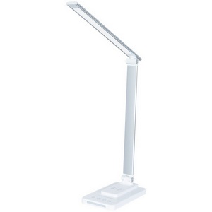 Офисная настольная лампа складываемая с беспроводным ЗУ LED Arte Lamp William A5122LT-1WH