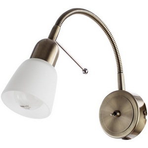 Бра на гибкой ножке Arte Lamp Lettura A7009AP-1AB