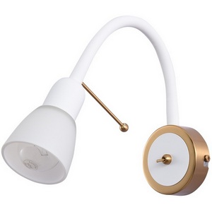 Бра на гибкой ножке Arte Lamp Lettura A7009AP-1WH