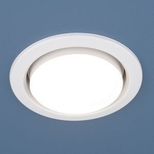 Встраиваемый светильник круглый WH (в комплекте 10 шт.) Elektrostandard 1035 GX53