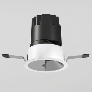 Точечный светильник светодиодный диаметром 75 мм круглый Elektrostandard Inlin 25090/LED 10W 4000K белый/хром