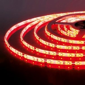 Светодиодная лента влагозащищенная 12V 60Led 4,8W IP65 Elektrostandard 2835 красный, 5м