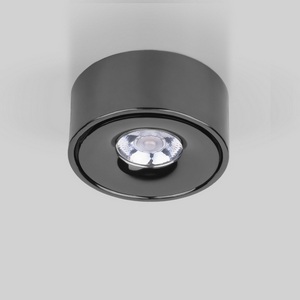 Накладной светодиодный светильник черный 25100/LED Elektrostandard Glide 8W 4200K чёрный жемчуг