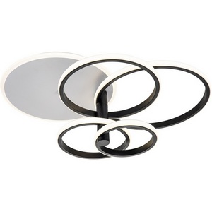 Потолочная люстра (+ночной режим) светодиодная с пультом Escada CONTOUR 10213/4LED BL White