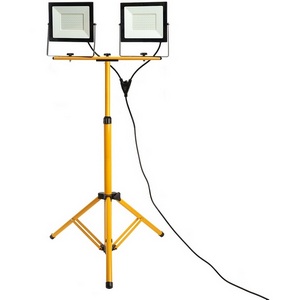Прожектор на треноге уличный светодиодный на штативе Feron LL-505 48506 IP65 2*100W 6400K