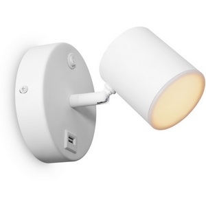 Спот светодиодный с выключателем и USB-портом для чтения Freya PointFive FR10006CW-L6W