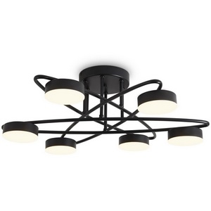 Потолочная люстра на штанге Freya Vortex FR6155CL-L36B 36Вт LED