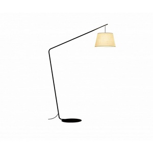 Торшер Kink Light Инвар 08448-F,19(14) черный/бежевый
