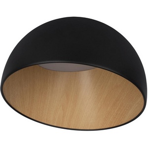 Потолочный светильник с черным плафоном круглый 10197/350 Loft It Egg Black
