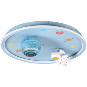 Потолочный светильник с пультом для детской Lumion Atlas 6507/80CL LEDIO белый, синий LED 80W 5208Лм 3000-6000К 220V