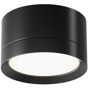 Накладной потолочный светильник Hoop GX53 1x15Вт Maytoni Technical C086CL-GX53-SRD-B