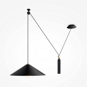 Подвесной светильник Peso E27 1x60Вт Maytoni Technical P080PL-01B