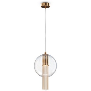 Подвесной светильник Maytoni Flusso P095PL-01BZ в форме шара