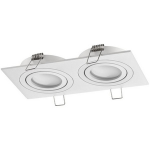 Светильник встраиваемый поворотный Novotech Morus 371021 белый IP20 GU10 2*50W 220-240V
