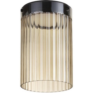 Каскадный потолочный светильник Odeon Light Pillari 5047/15LC черный/светл.янтарный/металл/стекло LED 15W 4000К 1676Лм