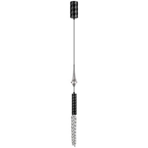 Подвесной светильник Odeon Light Kolos 5459/4L черный глянцевый/прозрачн./металл/стекло/эпоксидная смола LED 4W 3000K