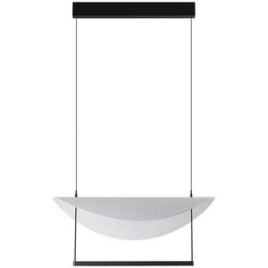 Подвесной светильник Odeon Light Glider 7015/20L белый ice crack металл/акрил поворотный на 360 LED 1*20W GLIDER