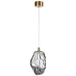 Подвесной светильник Odeon Light Gemme 7114/4LA прозрачное стекло/металл IP20 LED 4W 300Лм 3000K 200° 220V