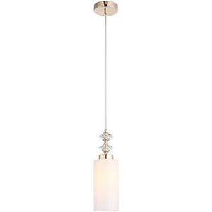 Подвесной светильник ST Luce Элегра SL1402.253.01 Золото/Белый E14*1 40W