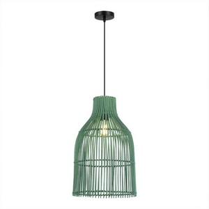 Подвесной светильник ST Luce Cesta ST-Luce SL1513.503.01 Белый/Зеленый E27 1*40W