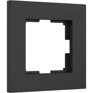 Рамка на 1 пост (черный софт) Werkel W0012908 (a062799)