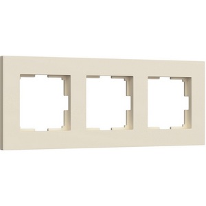 Рамка на 3 поста (айвори софт) Werkel W0032962 (a062808)