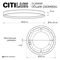 Потолочный светильник Citilux CL750500R - фото 18