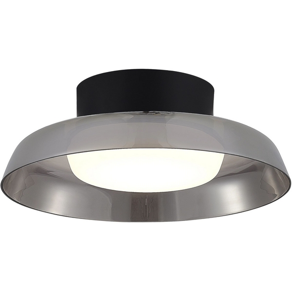 Потолочный светильник светодиодный ST Luce Foray SL6019.412.01 Черный/Дымчатый, Белый LED 1*36W 3000K фото
